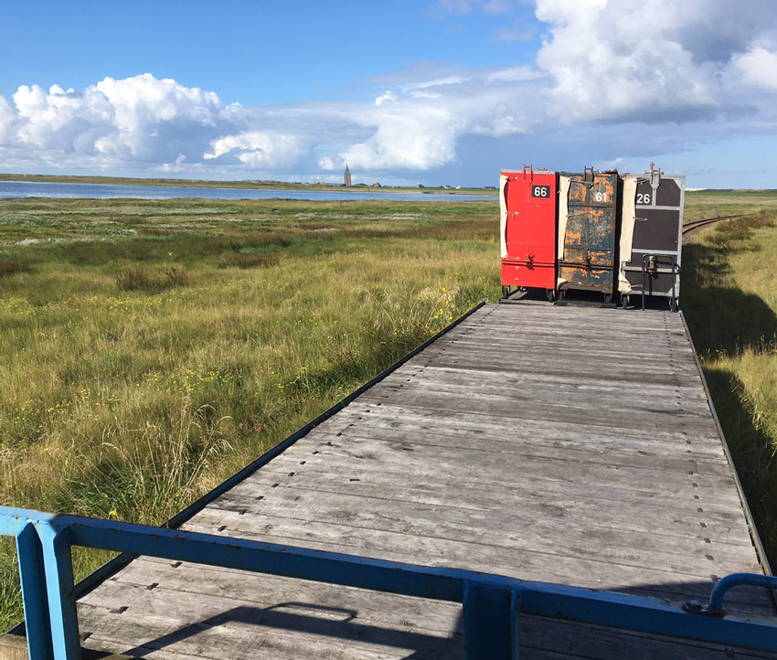 Inselbahn Wangerooge Gepäck