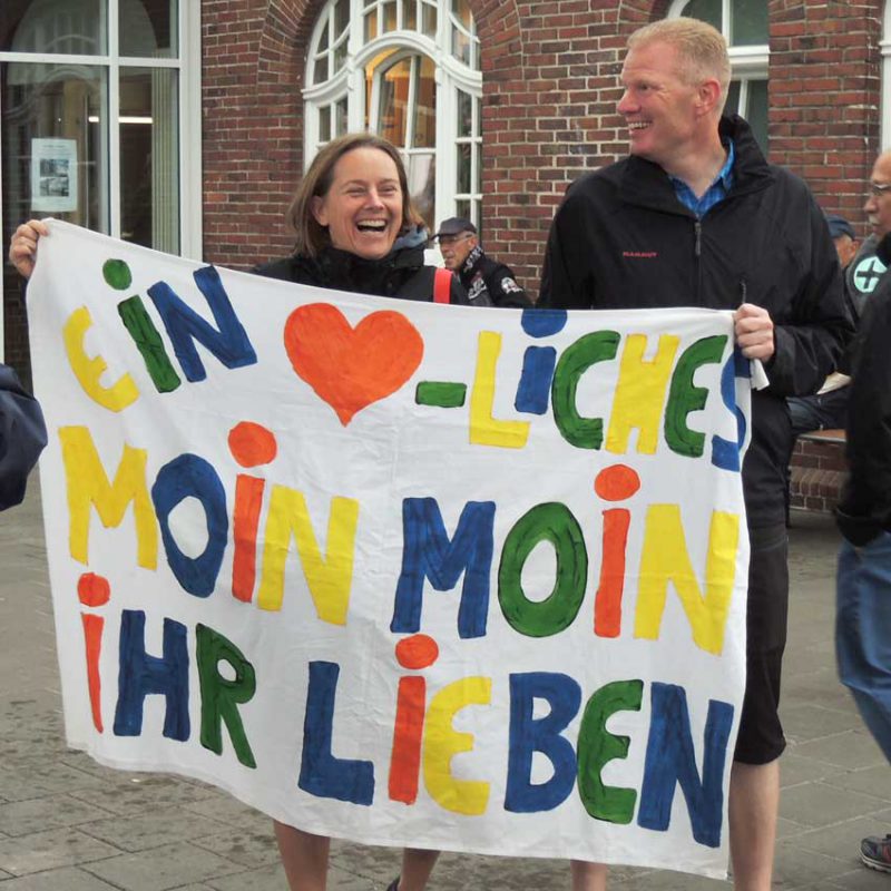 Willkommen auf Wangerooge Paar